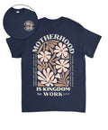 Motherhood Is Kingdom Work Double Sided Unisex Cotton Christian T-Shirt Hoodie, Sweatshirt | CiraTrend.com (Image 1)