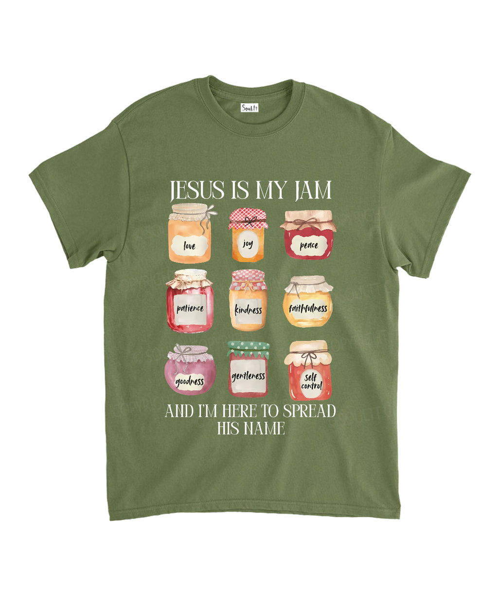Jesus Is My Jam Cotton Christian T-Shirts, Hoodie, Sweatshirt