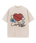 His Love Has Captured My Heart Washed Christian T-shirt Hoodie, Sweatshirt | CiraTrend.com (Image 1)