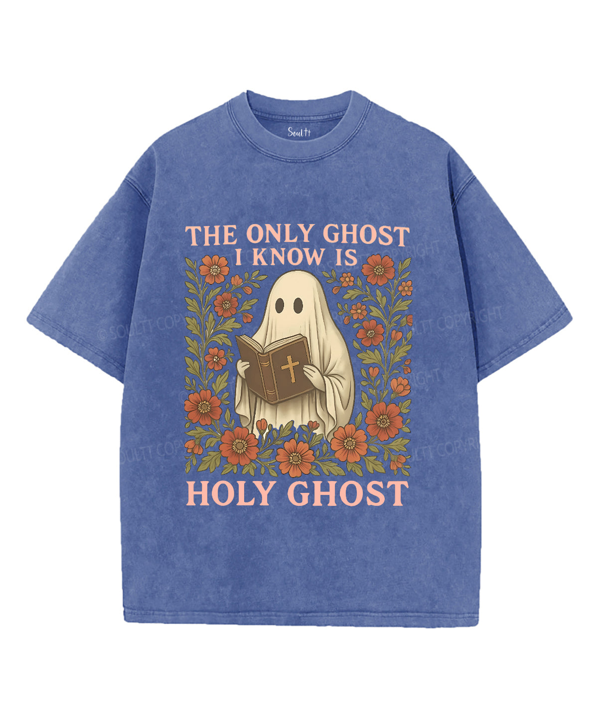 Holy Ghost Washed Christian Style001 T-Shirts, Hoodie, Sweatshirt
