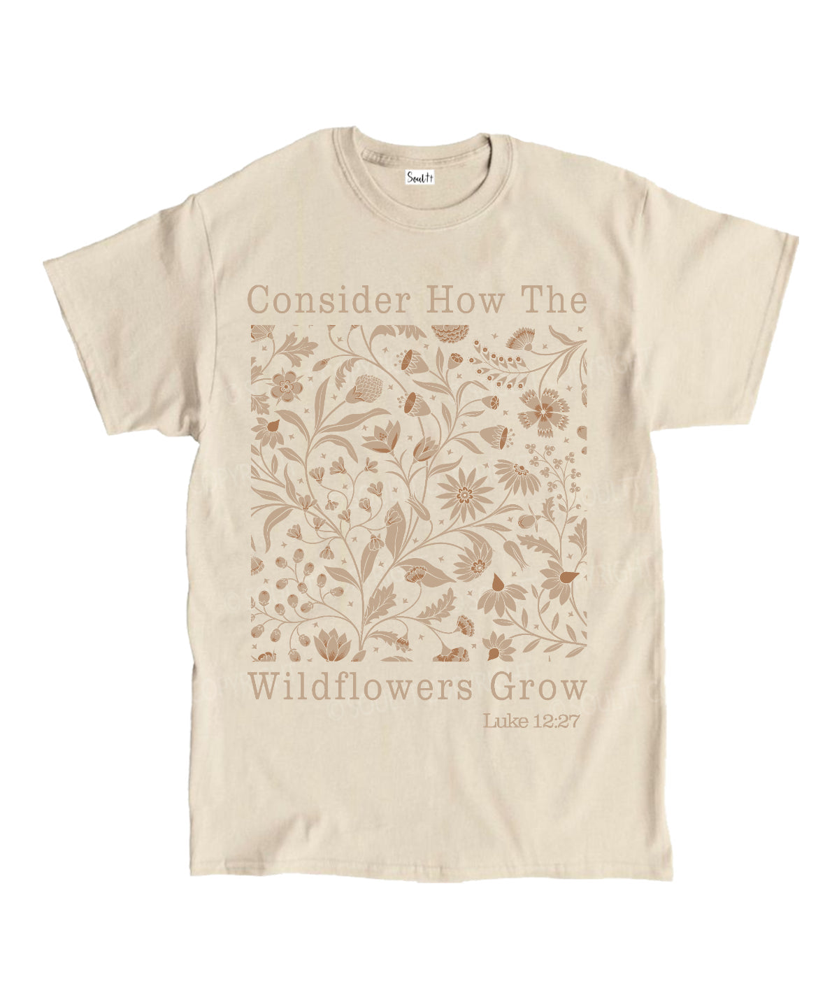 Daisy Consider How The Wildflower Grow Unisex Cotton Christian T-Shirt Hoodie, Sweatshirt | CiraTrend.com (Image 4)