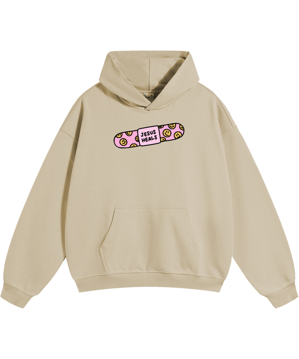 Jesus Heals Cotton Christian Hoodie T-Shirts, Sweatshirt | CiraTrend.com (Image 4)