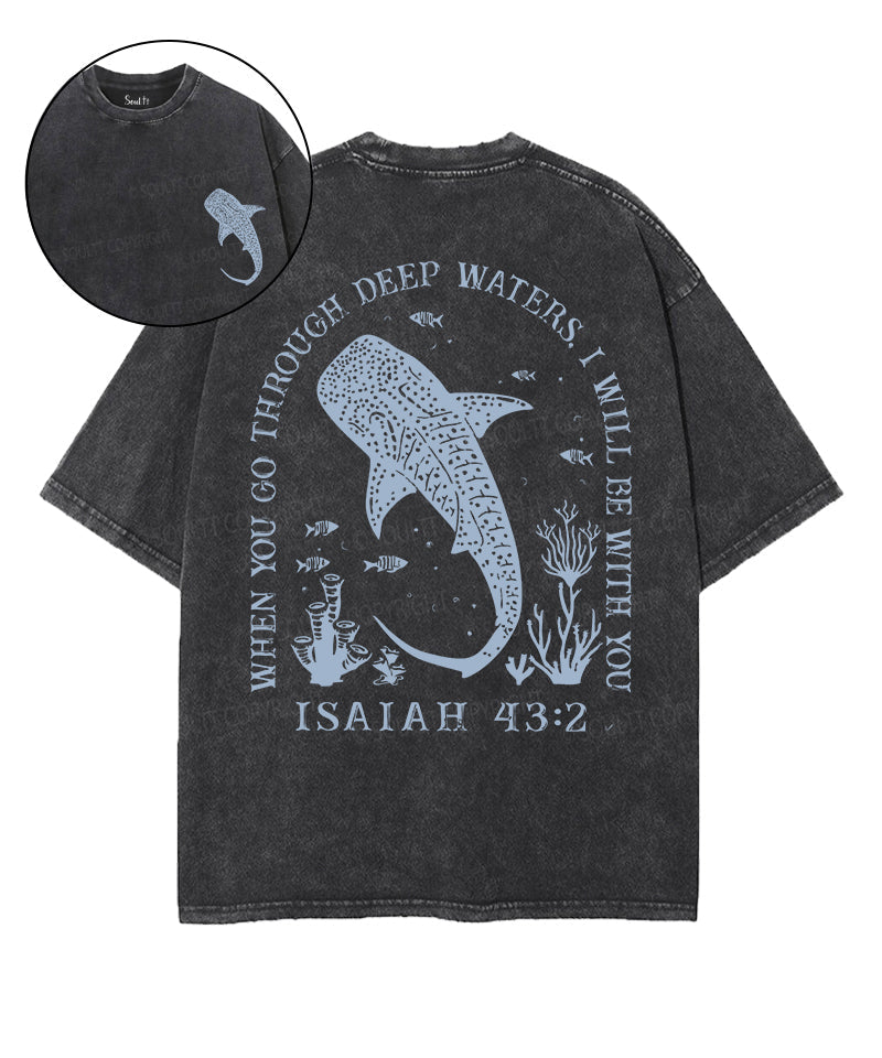 I Will Be With You Double Sided Unisex Washed Christian T-shirt Style018 Hoodie, Sweatshirt | CiraTrend.com (Image 1)