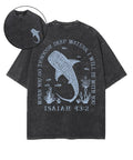 I Will Be With You Double Sided Unisex Washed Christian T-shirt Style018 Hoodie, Sweatshirt | CiraTrend.com (Image 1)