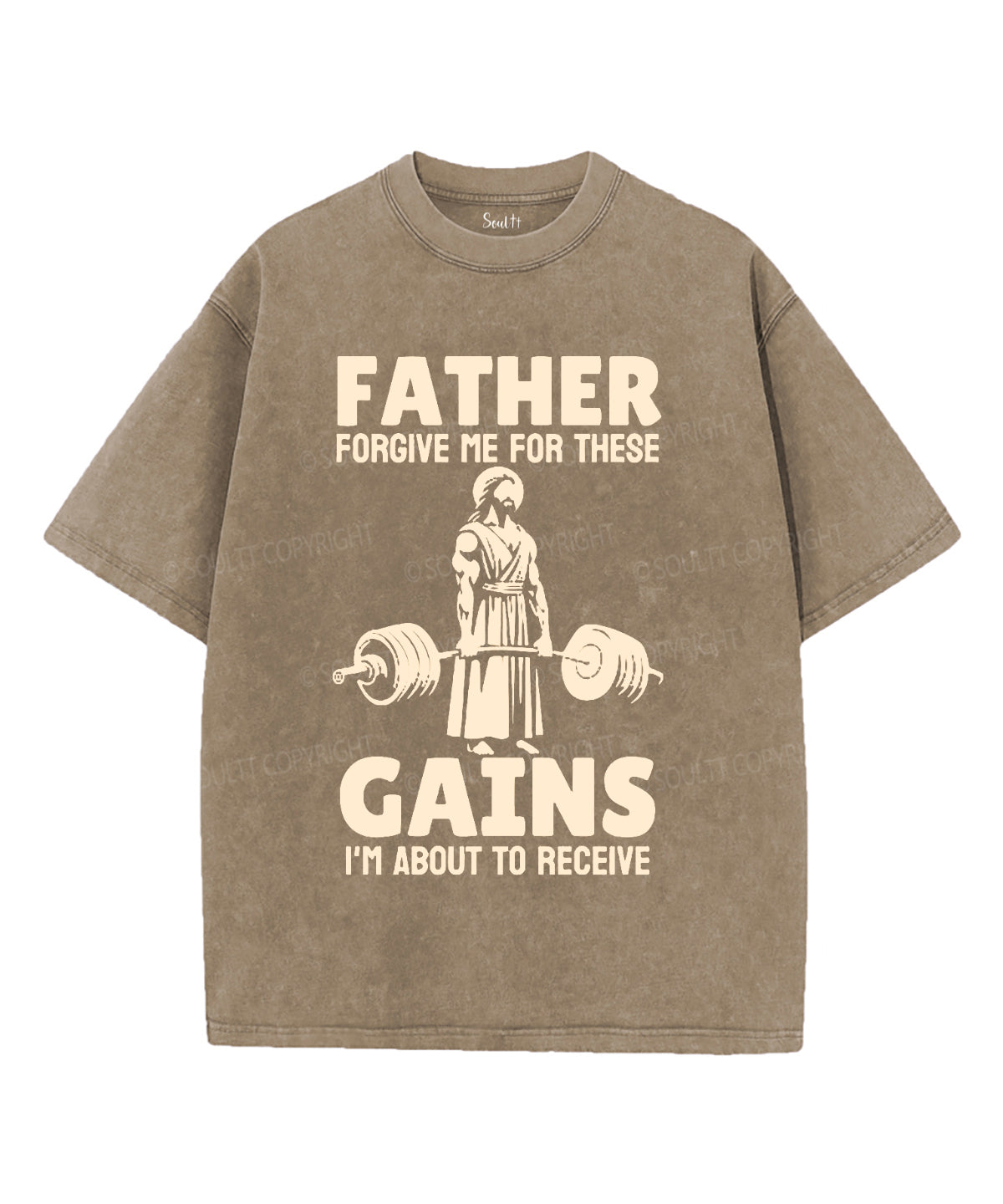 Forgive Me These Gains Washed Christian T-Shirts, Hoodie, Sweatshirt