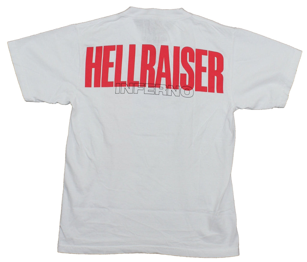 Hellraiser Mens T-Shirt - Inferno Blue Pinhead Logo Back Hoodie, Sweatshirt | CiraTrend.com (Image 2)