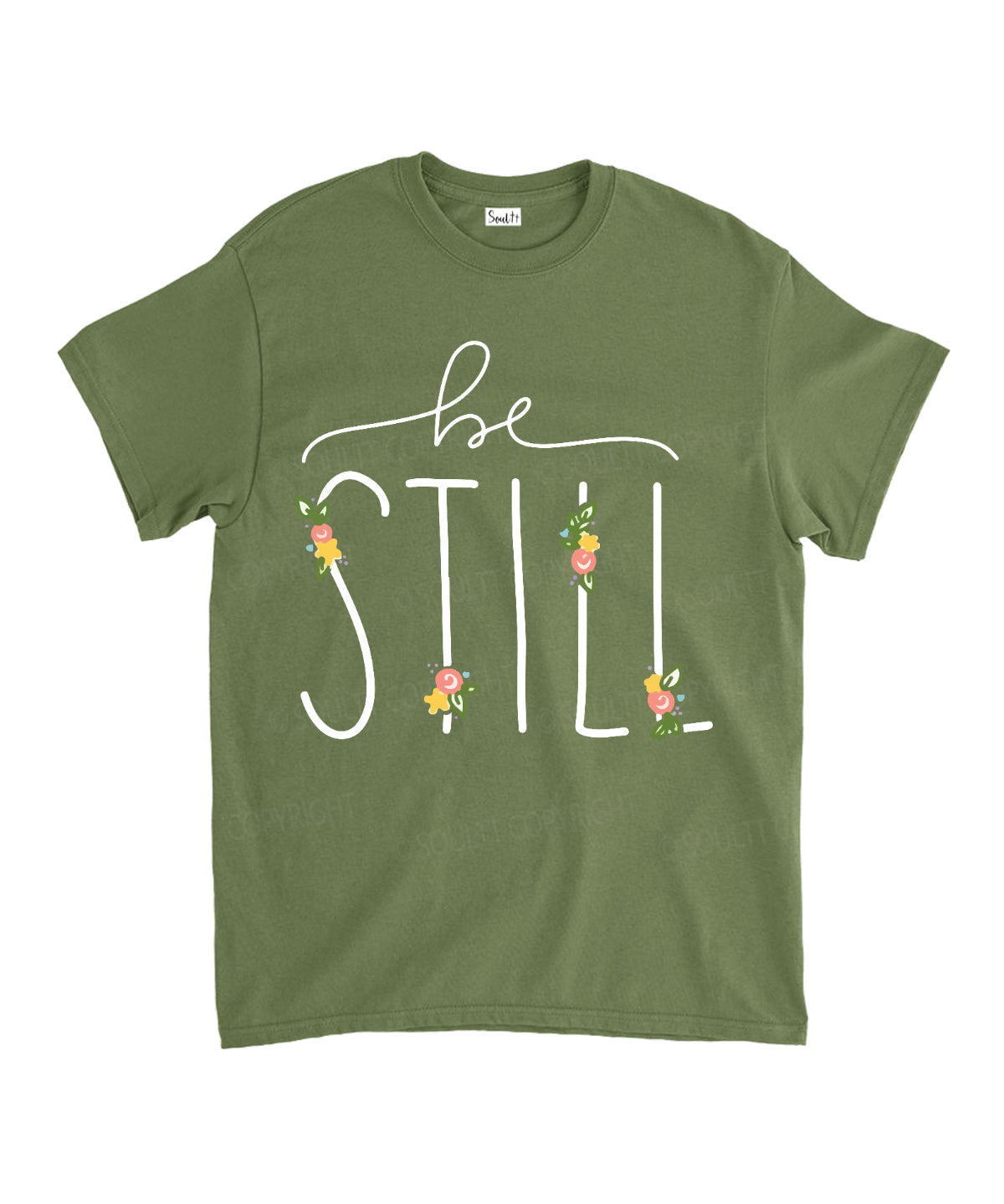 Be Still Unisex Cotton Christian T-Shirt Hoodie, Sweatshirt | CiraTrend.com (Image 5)