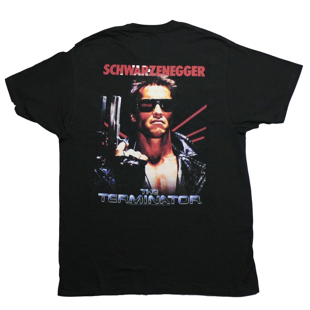 The Terminator Mens T-Shirt - I'll Be Back Schwarzenegger Image on Back Hoodie, Sweatshirt | CiraTrend.com (Image 2)