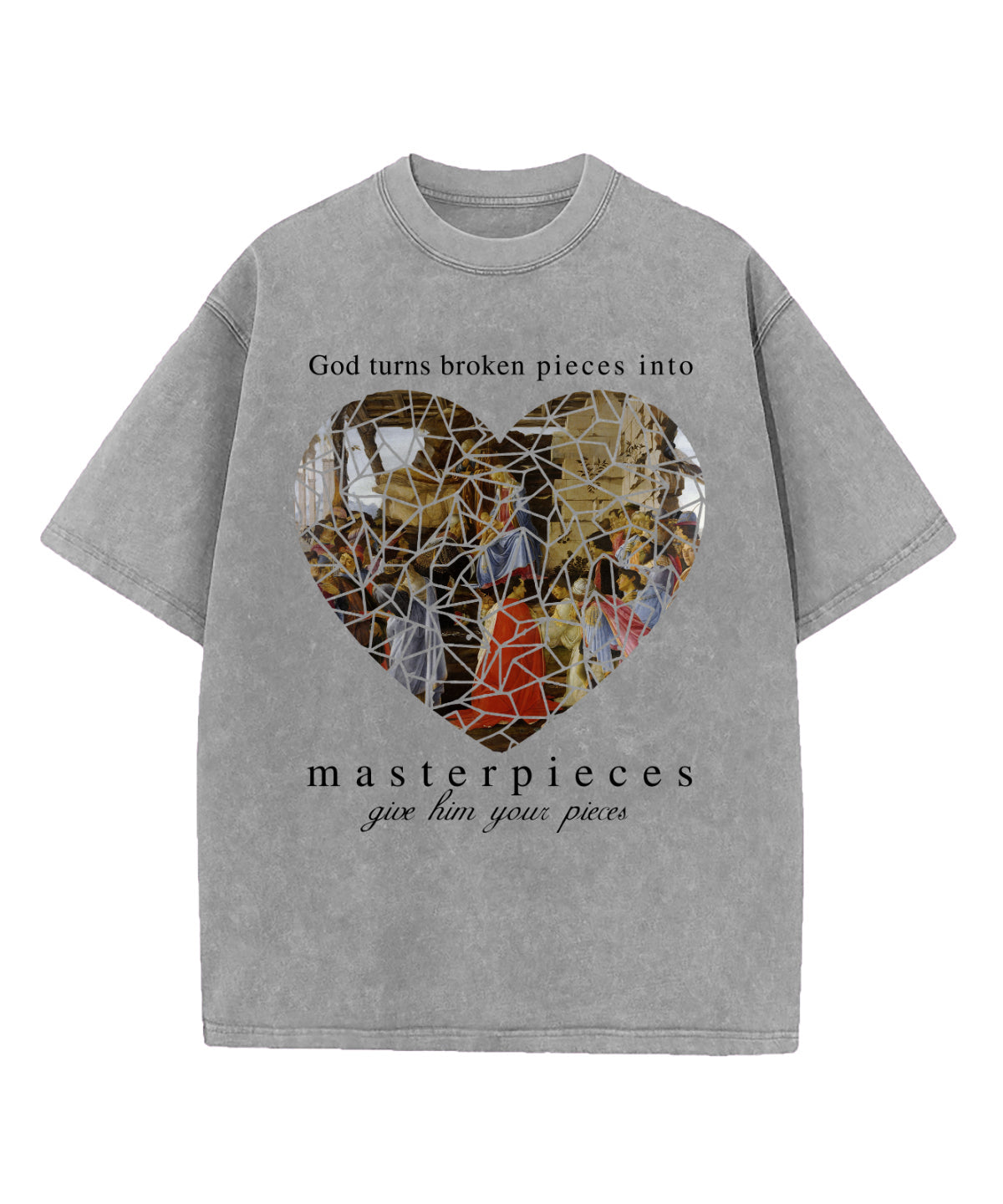 Adoration of the Magi God Turns Washed Christian T-shirt Hoodie, Sweatshirt | CiraTrend.com (Image 3)