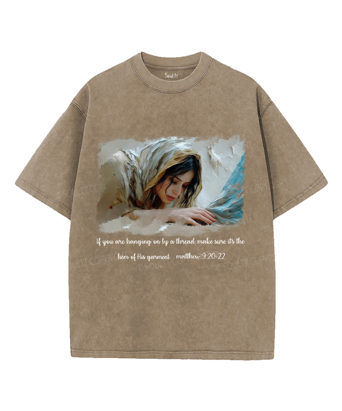 If You are Hanging on Unisex Washed Christian T-shirt Hoodie, Sweatshirt | CiraTrend.com (Image 5)