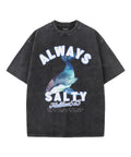 Always Salty Unisex Washed Christian T-shirt Hoodie, Sweatshirt | CiraTrend.com (Image 1)