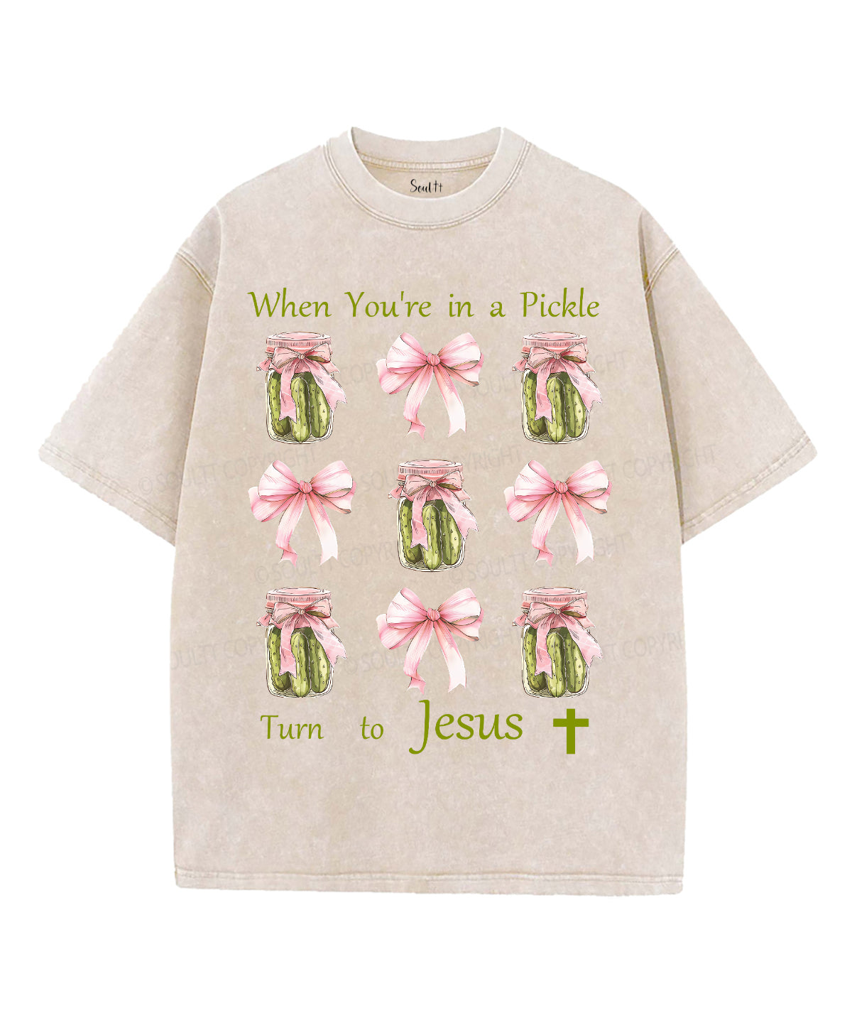 Turn To Jesus Unisex Washed Christian T-shirt Hoodie, Sweatshirt | CiraTrend.com (Image 2)