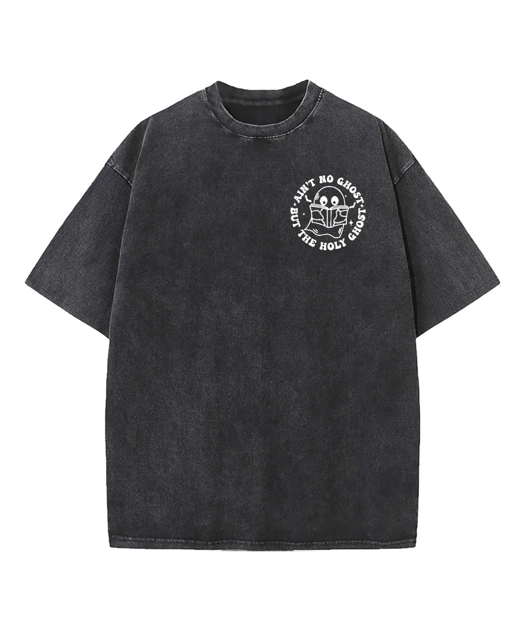 Ain't Ghost But The Holy Ghost Double Sided Washed Christian T-shirt Hoodie, Sweatshirt | CiraTrend.com (Image 3)