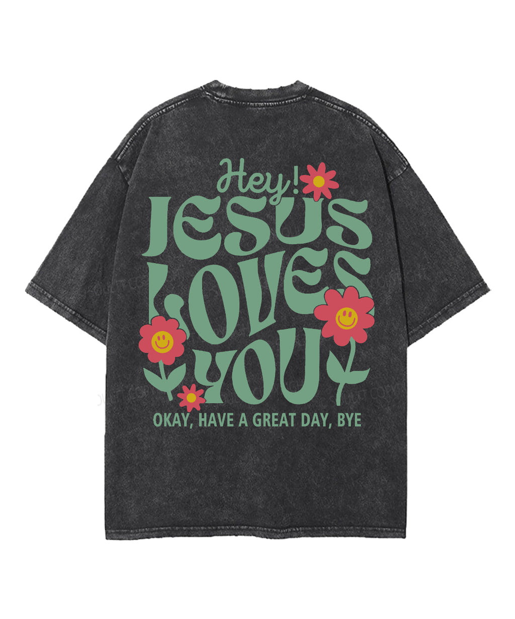 Jesus Love You Double Sided Washed Christian T-shirt Style001 Hoodie, Sweatshirt | CiraTrend.com (Image 5)