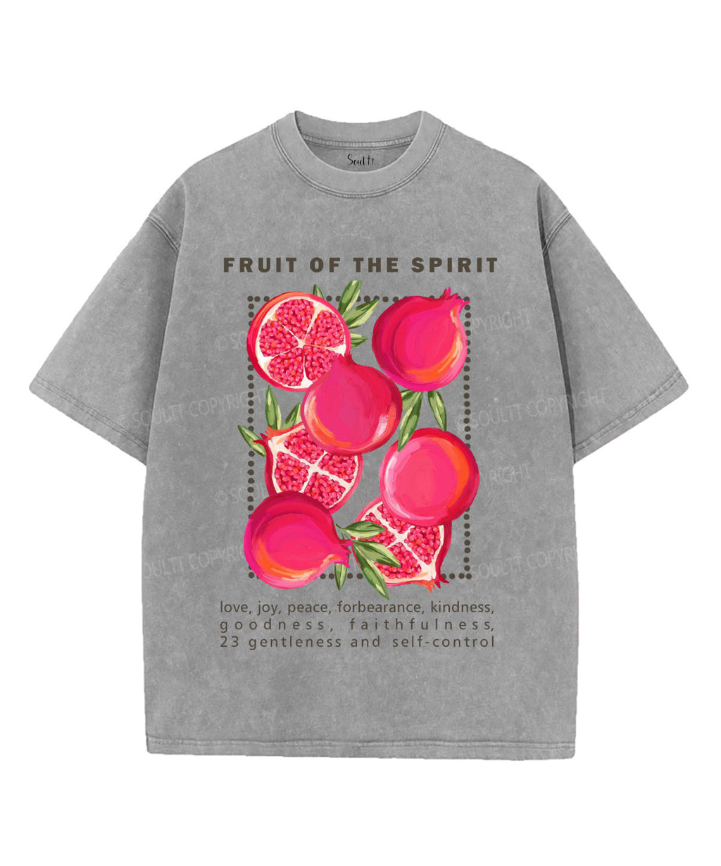 Fruit Of The Spirit Washed Christian T-shirt Style004 Hoodie, Sweatshirt | CiraTrend.com (Image 4)