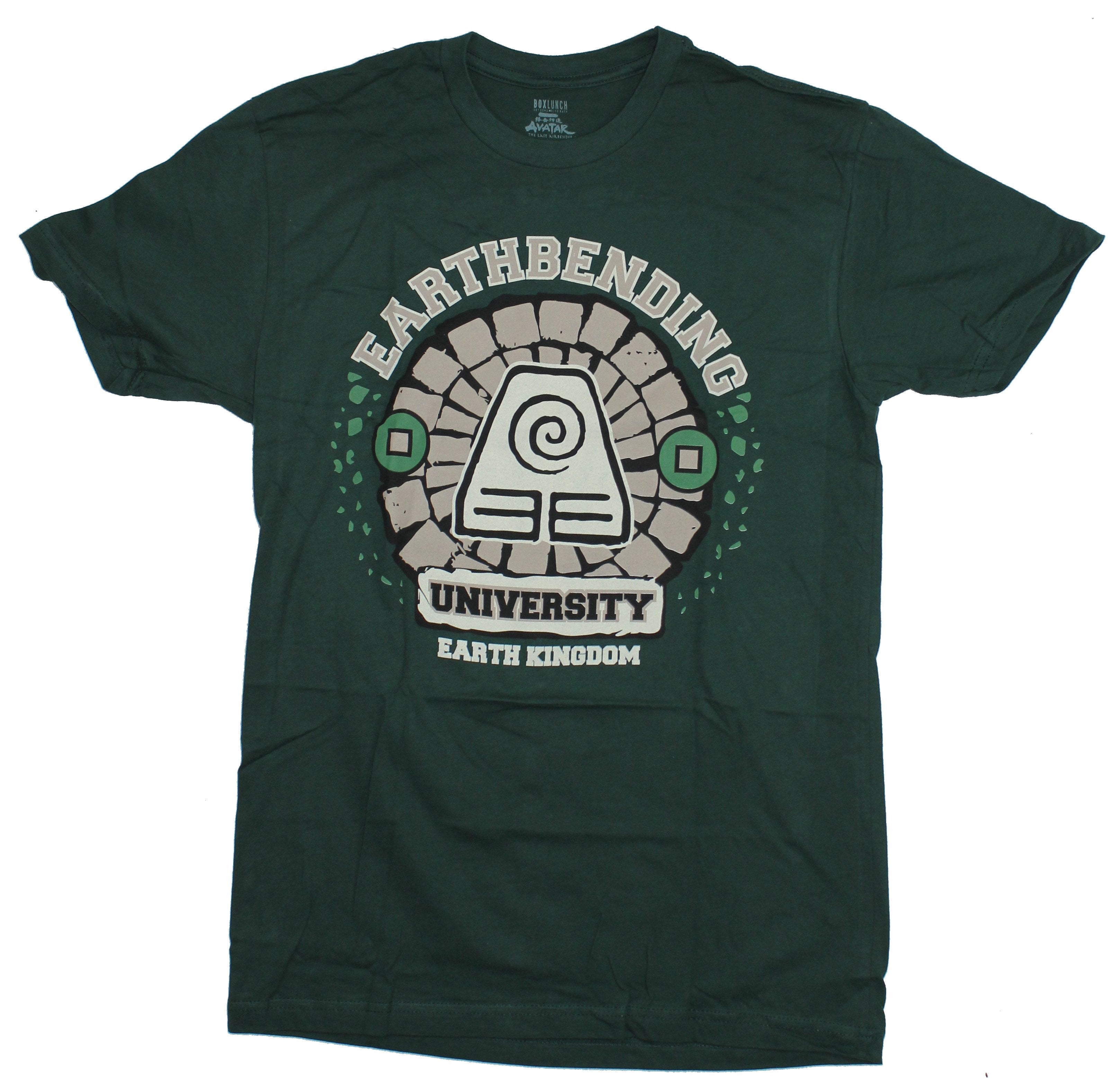 Avatar The Last Airbender Mens T-Shirt - Earthbending University Team Shirt Hoodie, Sweatshirt | CiraTrend.com