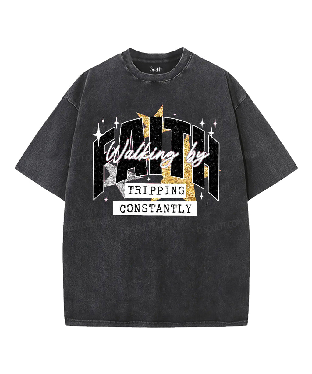 Faith Unisex Washed Christian T-shirt Style003 Hoodie, Sweatshirt | CiraTrend.com (Image 1)