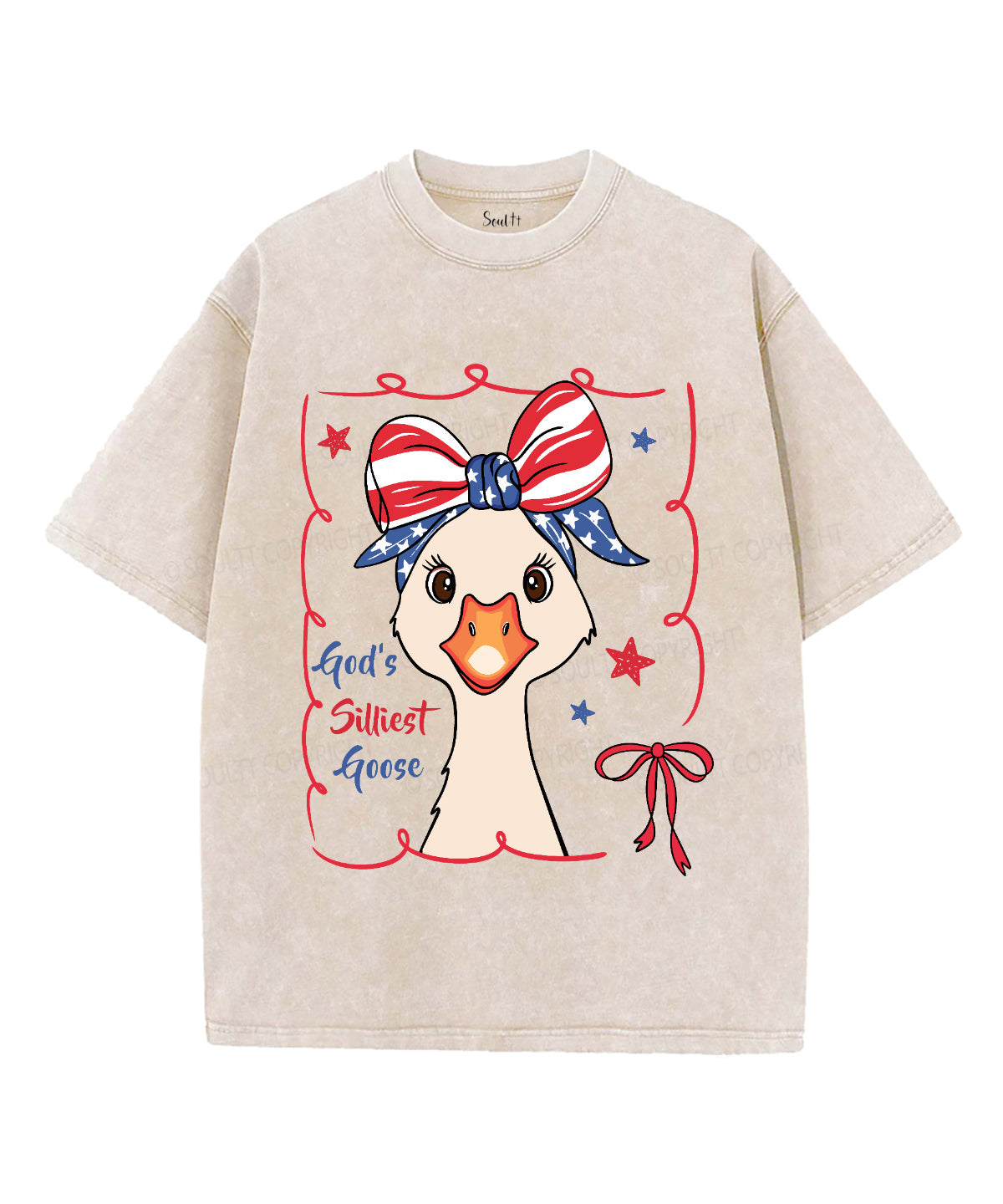 God'S Silliest Goose Washed Christian Style001 T-Shirts, Hoodie, Sweatshirt
