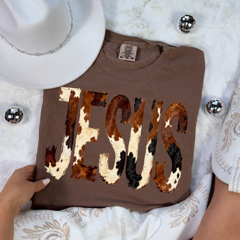 Jesus Cowhide Tee
