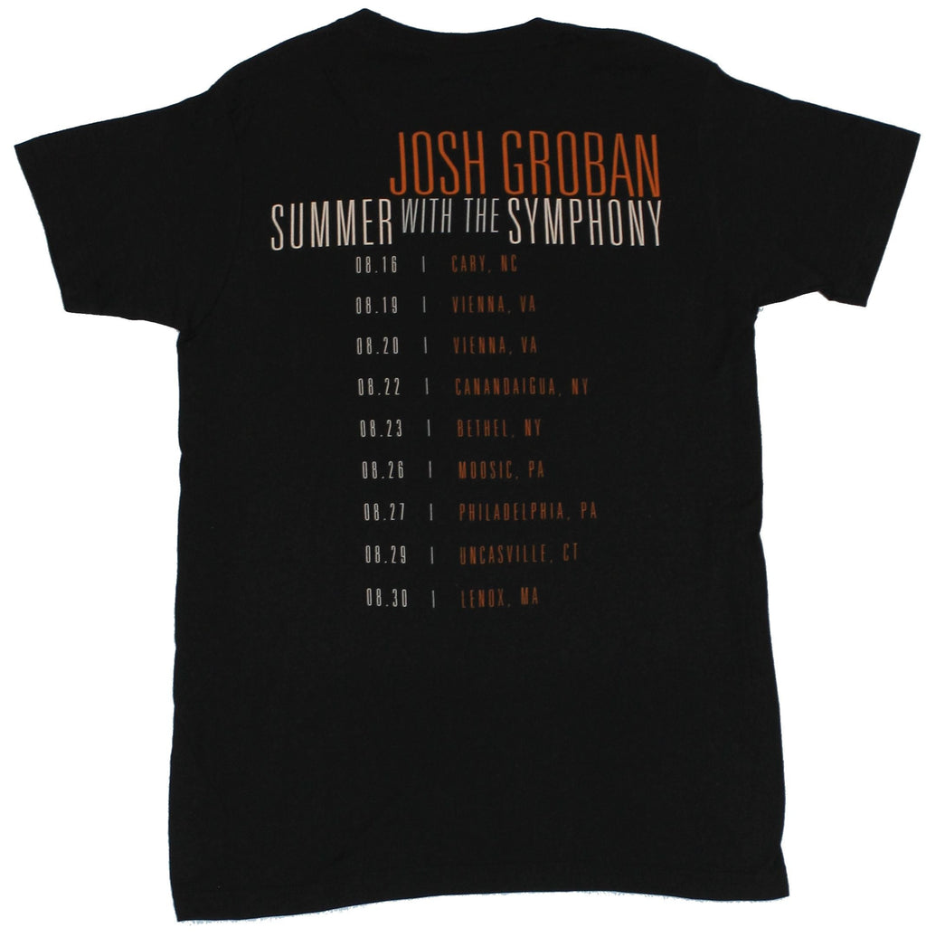 Josh Groban Mens T-Shirt - Profile Photo Summer With the Symphony Tour Hoodie, Sweatshirt | CiraTrend.com (Image 2)