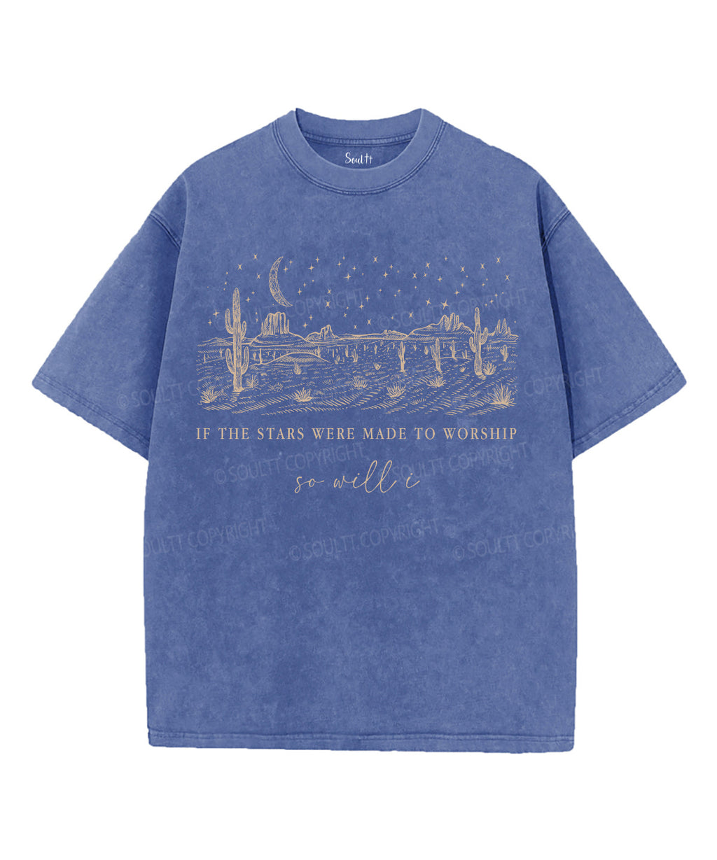 So Will I Unisex Washed Christian T-shirt Style001 Hoodie, Sweatshirt | CiraTrend.com (Image 4)
