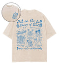 Armor of God Double Sided Unisex Washed Christian T-shirt Hoodie, Sweatshirt | CiraTrend.com (Image 1)
