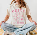A Bride in A Tini Bit Shirt, Martini Themed Bachelorette Party Bride Shirt Bikinis and Martinis Bach Trip Bride to Be...