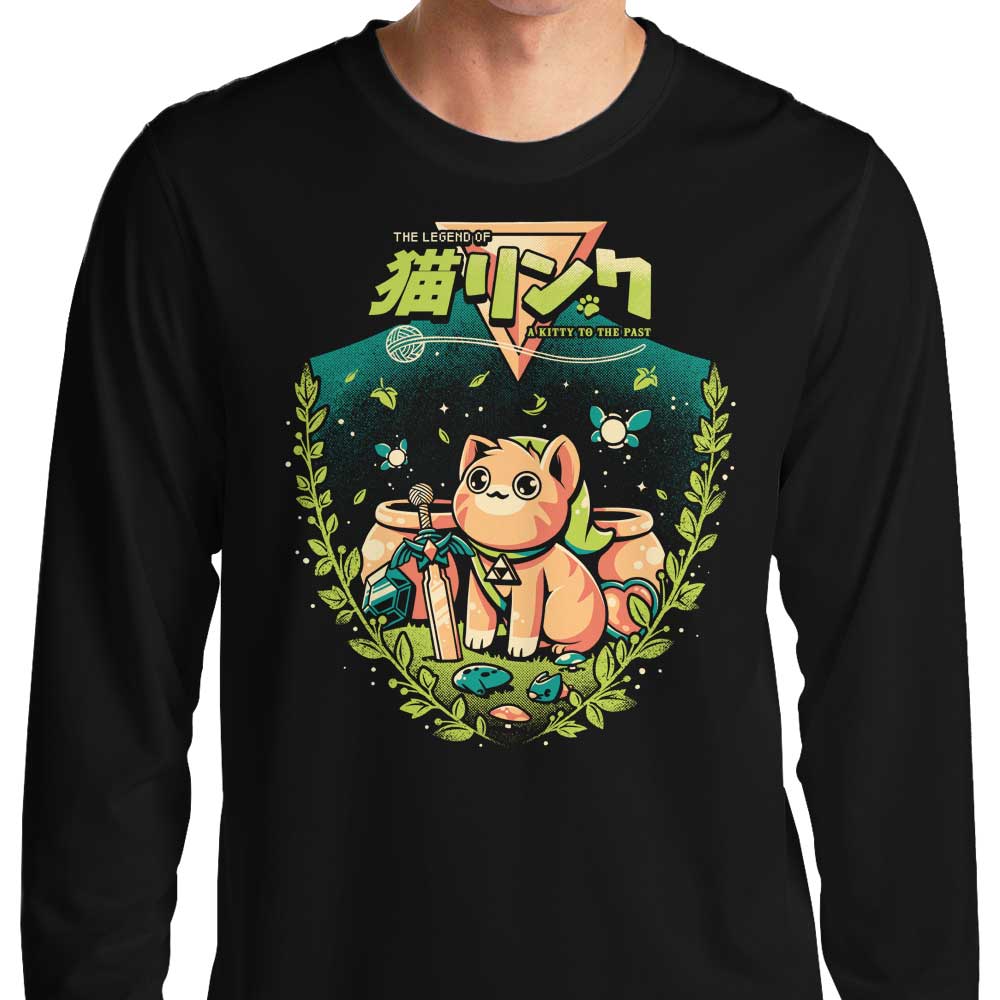 A Cat to the Past - Long Sleeve T-Shirt Hoodie, Sweatshirt | CiraTrend.com (Image 3)