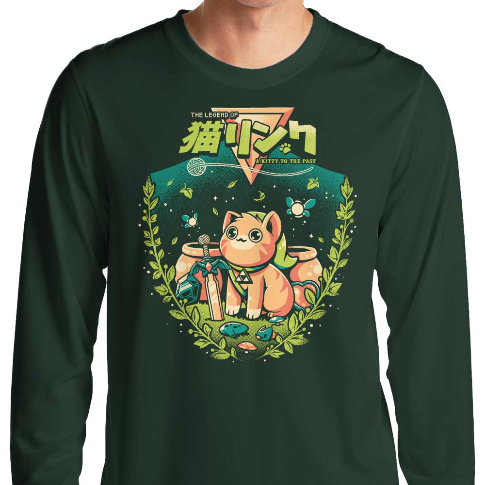 A Cat to the Past - Long Sleeve T-Shirt Hoodie, Sweatshirt | CiraTrend.com (Image 4)