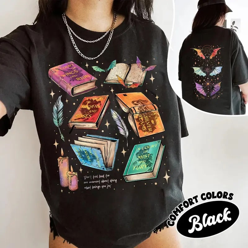 A Court Of Mist And Fury Shirt, A Court Of Thorns And Roses Sweatshirt, Acotar Bookish Tee Shirt, ACOTAR Velaris Sweater, A Court Of Silver Flames Tee, Sarah J Maas Merch, Gift For Acotar Fans