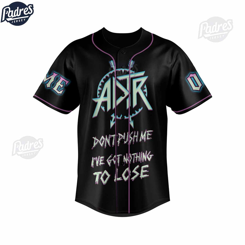 A Day To Remember Right Back At It Again Custom Baseball Jersey Shirt - Padres Jersey Oasis: Elevate Your Baseball Style Game
