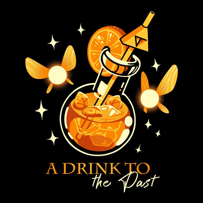 A Drink to the Past - Women's Apparel T-Shirts, Hoodie, Sweatshirt | CiraTrend.com (Image 2)