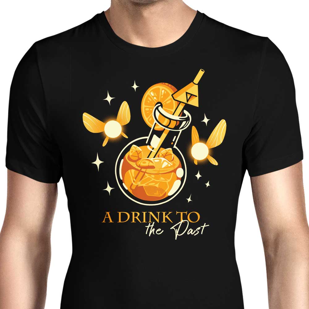 A Drink to the Past - Men's Apparel T-Shirts, Hoodie, Sweatshirt | CiraTrend.com (Image 1)