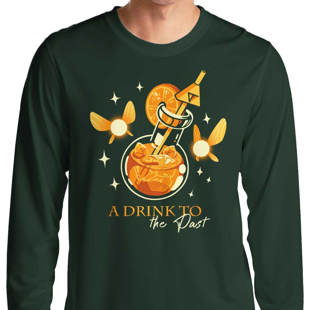 A Drink to the Past - Long Sleeve T-Shirt Hoodie, Sweatshirt | CiraTrend.com (Image 4)