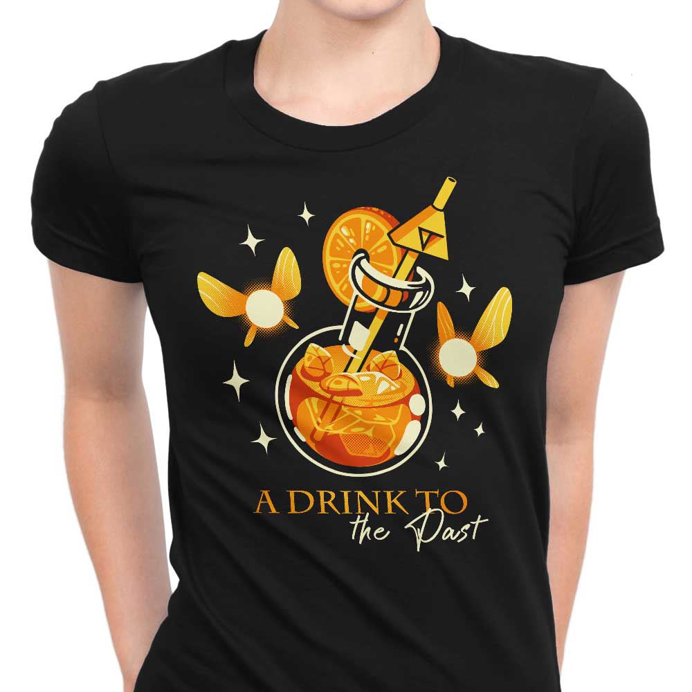 A Drink to the Past - Women's Apparel T-Shirts, Hoodie, Sweatshirt | CiraTrend.com (Image 1)
