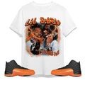 A J 12 Brilliant Orange Unisex Shirt,  T-shirt, Lil Baby Hip Hop Shirt To Match Sneaker Hoodie, Sweatshirt | CiraTrend.com