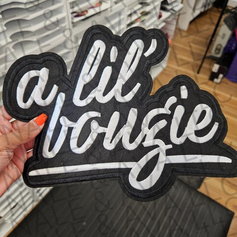 A Lil Bougie Embroidered Patch T-Shirts, Hoodie, Sweatshirt | CiraTrend.com