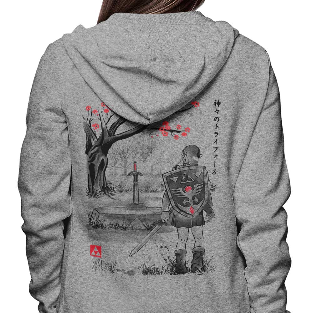 A Link to the Sumi-e - Hoodie T-Shirts, Sweatshirt | CiraTrend.com (Image 3)