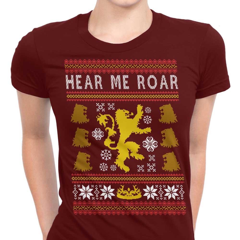 A Lion Always Wraps Their Gifts - Women's Apparel T-Shirts, Hoodie, Sweatshirt | CiraTrend.com (Image 1)