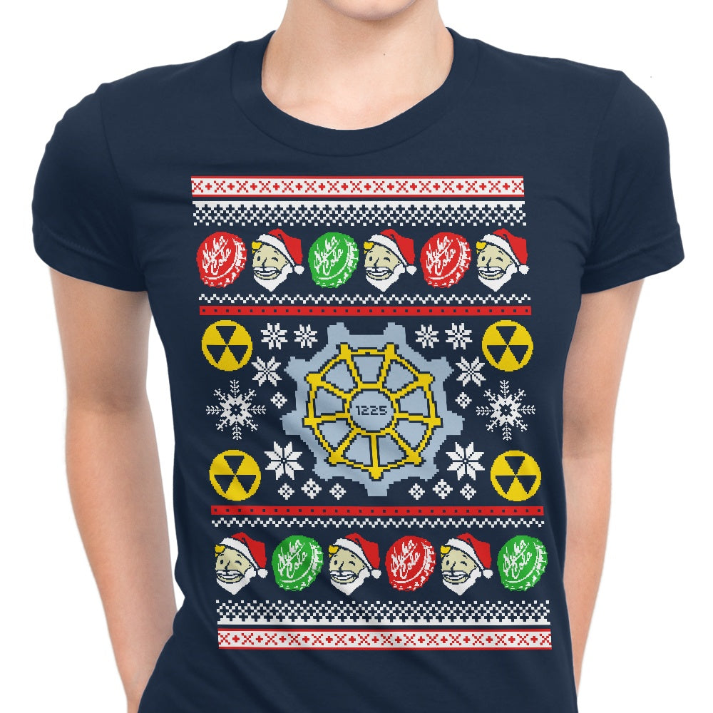 A Nuka Cola Christmas - Women's Apparel T-Shirts, Hoodie, Sweatshirt | CiraTrend.com (Image 1)