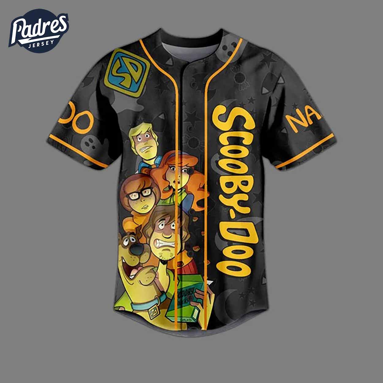 A Spooky Fine With Scooby Doo Vibe Custom Baseball Jersey - Padres Jersey Oasis: Elevate Your Baseball Style Game