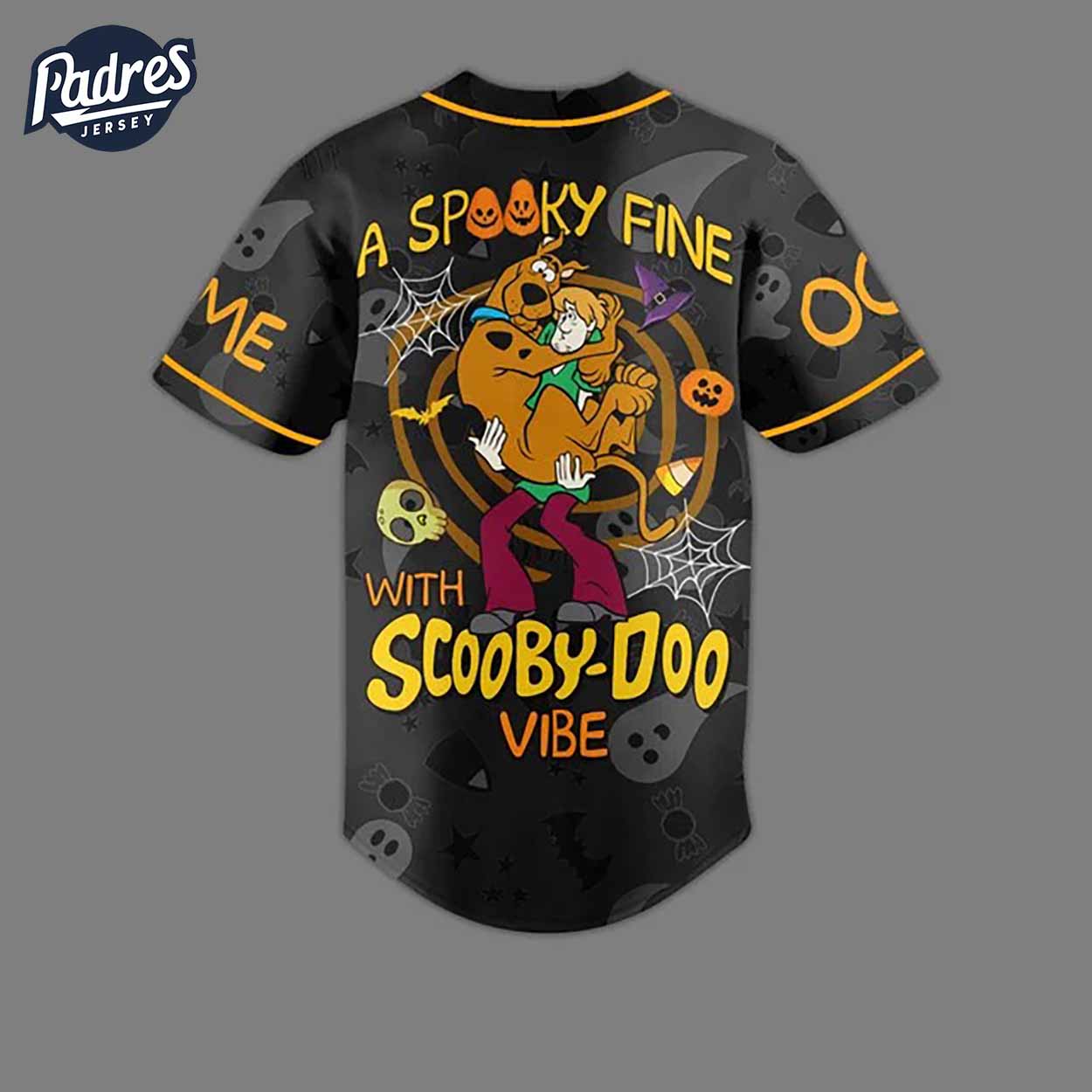 A Spooky Fine With Scooby Doo Vibe Custom Baseball Jersey - Padres Jersey Oasis: Elevate Your Baseball Style Game