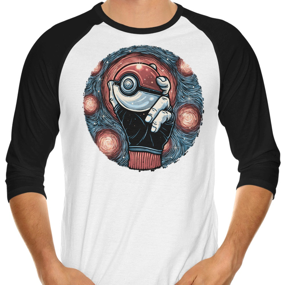 A Starry Catch - 3/4 Sleeve Raglan T-Shirt Hoodie, Sweatshirt | CiraTrend.com (Image 1)