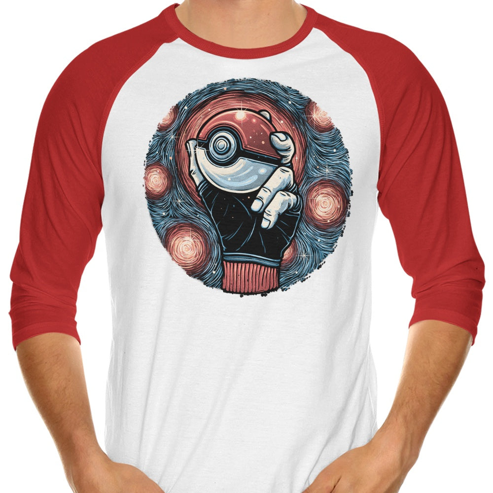 A Starry Catch - 3/4 Sleeve Raglan T-Shirt Hoodie, Sweatshirt | CiraTrend.com (Image 4)