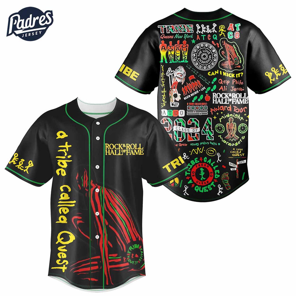 A Tribe Called Quest Rock And Roll Hall Of Fame Baseball Jersey - Padres Jersey Oasis: Elevate Your Baseball Style Game