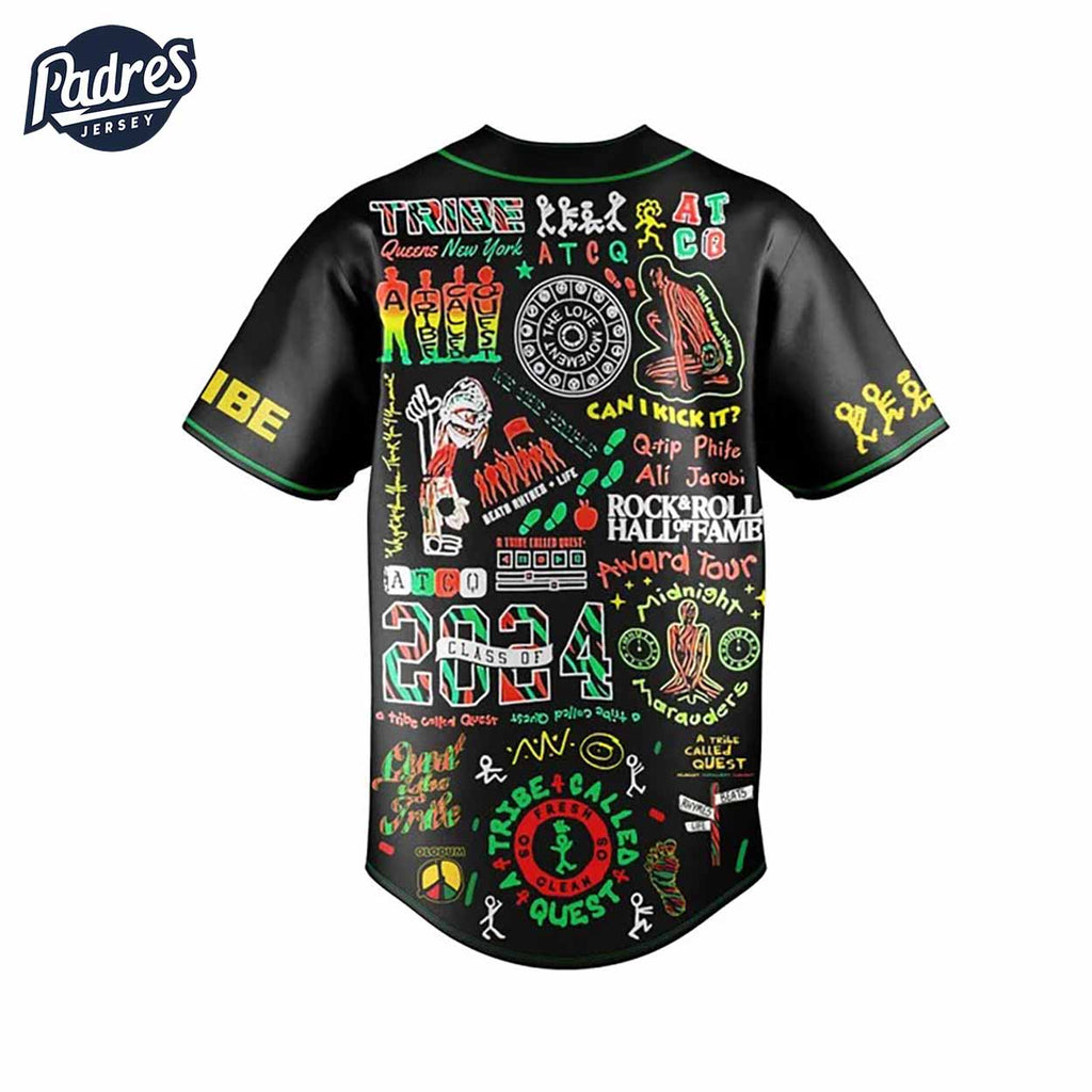 A Tribe Called Quest Rock And Roll Hall Of Fame Baseball Jersey - Padres Jersey Oasis: Elevate Your Baseball Style Game
