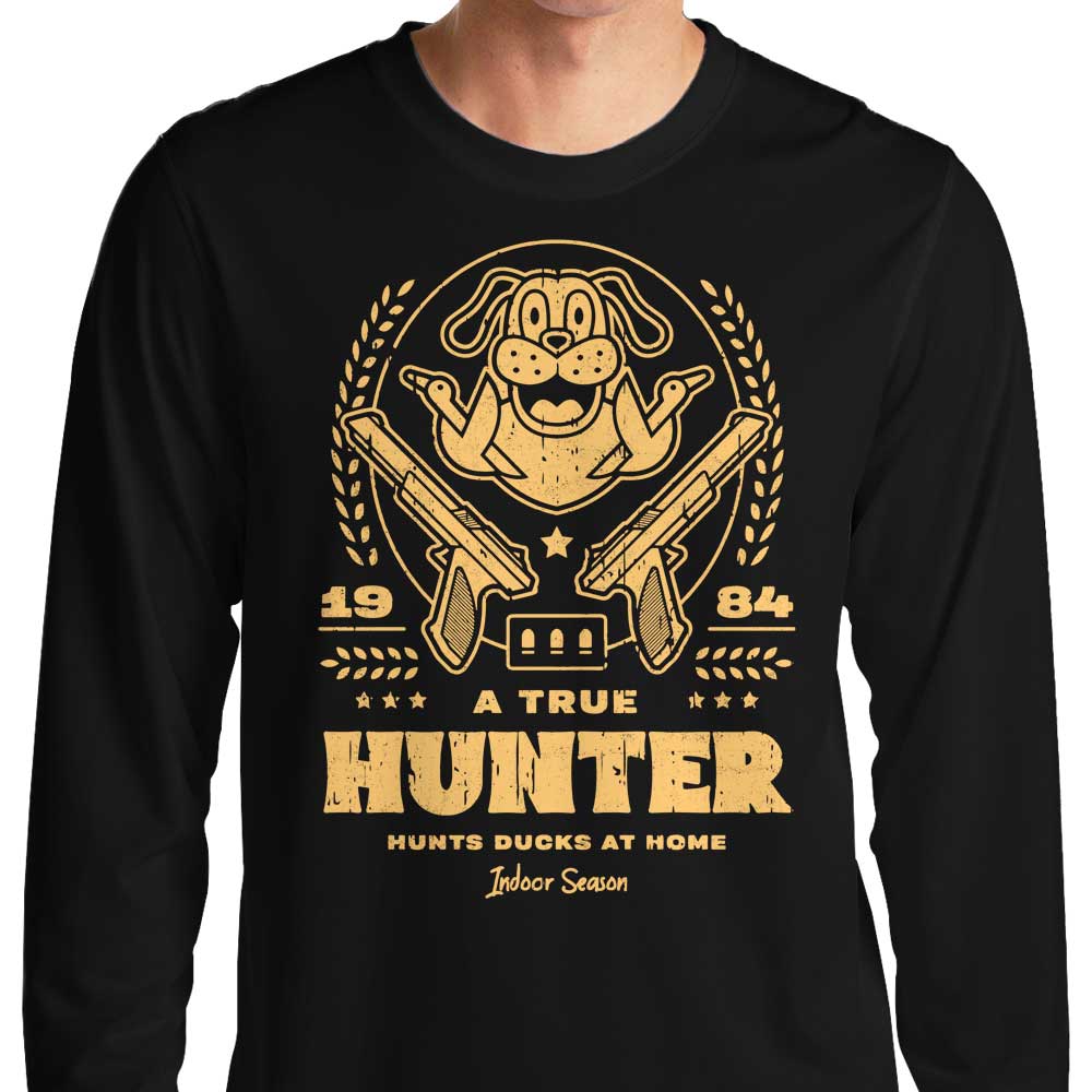 A True Hunter - Long Sleeve T-Shirt Hoodie, Sweatshirt | CiraTrend.com (Image 1)