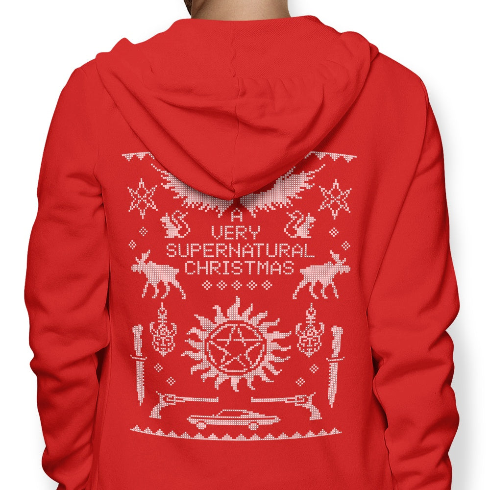 A Very SPN Sweater - Hoodie T-Shirts, Sweatshirt | CiraTrend.com (Image 1)