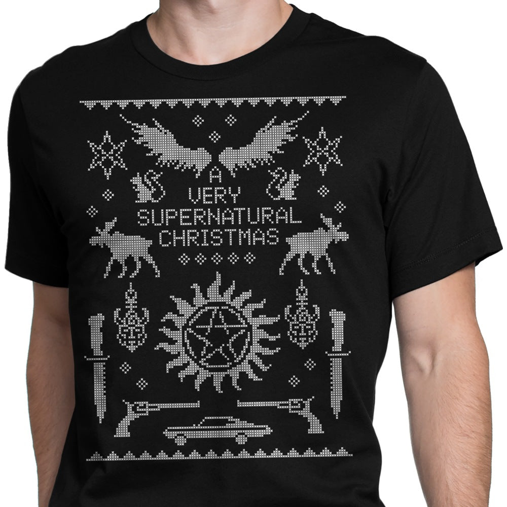 A Very SPN Sweater - Men's Apparel T-Shirts, Hoodie, Sweatshirt | CiraTrend.com (Image 4)