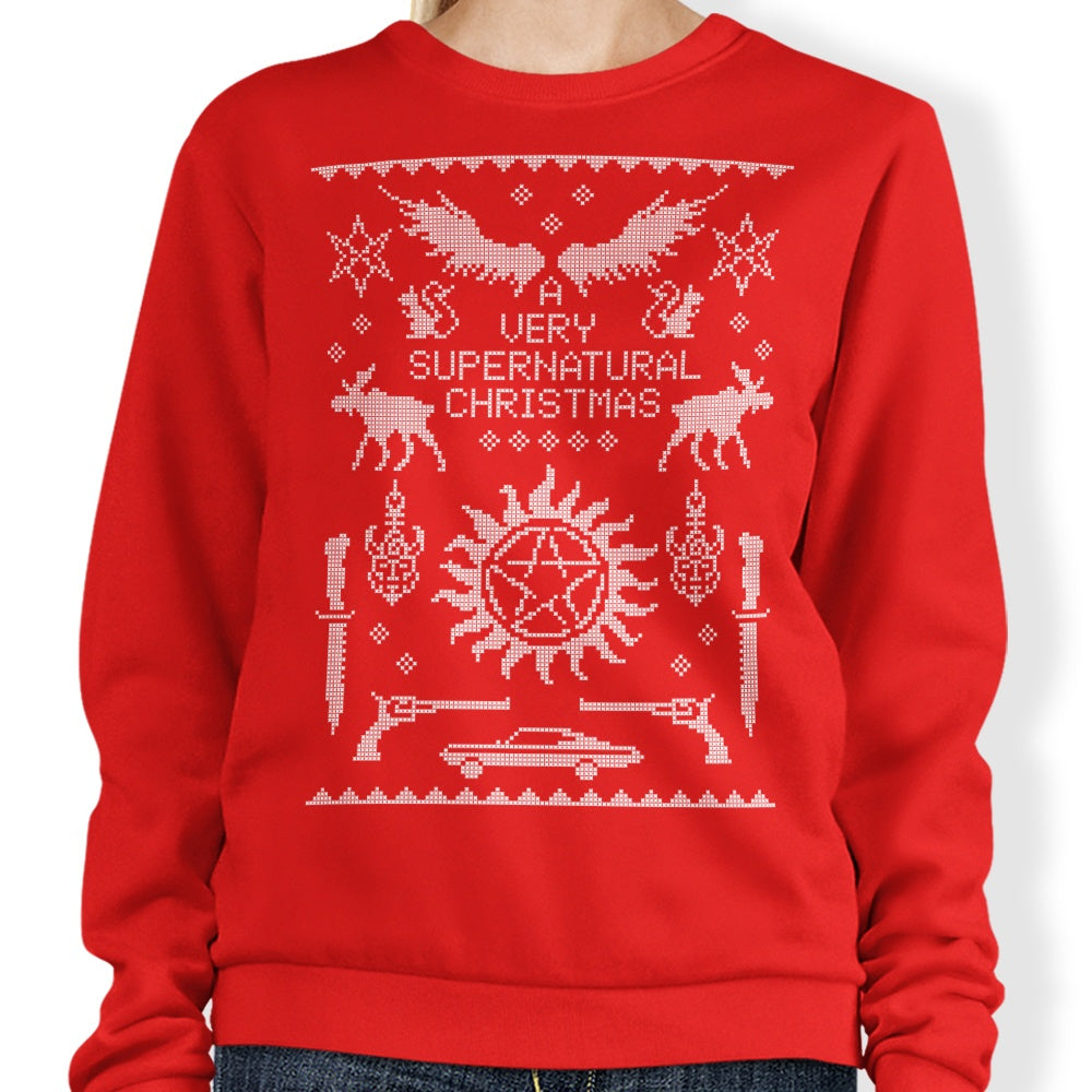 A Very SPN Sweater - Sweatshirt T-Shirts, Hoodie | CiraTrend.com (Image 1)
